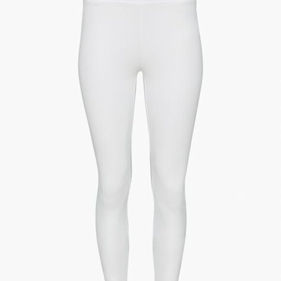Aritzia Sunday Best Gellar Baby Waffle White Leggings - Picture 1 of 5